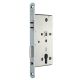 FH 61 PZ 65/72/24/9 mortise lock for emergency doors EN179 / 1125, function B+ Plug-in-key REVERSE, stainless steel, LEFT