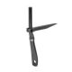 Drive-in hinge hook, 6mm, black