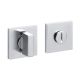 SPACE Q WC square shaped roses 5mm, matt chrome