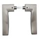 Door handle 107, stainless steel