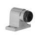 Door stopper IN.13.011 for heavy doors with shock absorver, stainless steel