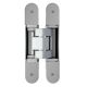 INVISACTA 3D concealed hinge 31x190 mm, matt nickel