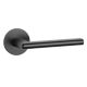 KALMIA handle/rose set BAC, round rose, 7mm, black