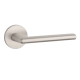 KALMIA handle/rose set BAC, round rose, 7mm, nickle-plated