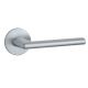 KALMIA handle/rose set BAC, round rose, 7mm, chrome-plated satin