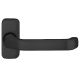 Handle for framed doors KETO 1200, without spindle,  8mm, aluminium F14 black RAL9005