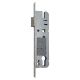 49N-PZ mortise lock 35-92-8mm, face plate 16x245mm, brightly galvanized
