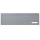 RENZ letter plate with flap,260x110x11, grey