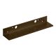 Lintel casing bracket for door closer TS-4000, dark brown