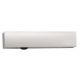 Door closer body TS-5000 L without guide rail, silver
