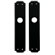 KURZEME set of backplates BAC, 240x48x2mm, black steel