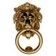 Door knocker 110 mm, antique brass