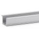 LITE FOLD floor track 18x14 mm, 4000 mm, aluminium anodised