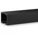 LITE FOLD 100 top track 36x30mm, 2000 mm, aluminium black