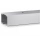 LITE FOLD 100 top track 36x30mm, 6000 mm, aluminium anodised