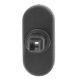 Rose for window handle FSB 09039, black S8