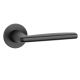LUNA handle/rose set BAC, round rose, 7mm, black