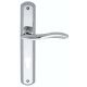 MARINA  handle set with backplate PZ/72mm, polished chrome