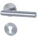 Montreal-R handle/rose set. PZ, stainless steel