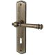 Mount Everest-LS  door handle with BB backplates, antique bronze AB