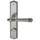 Mount Everest-R handle set with backplates WC, steel-grey TPM
