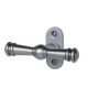 Window handle Mount Everest, 35mm, steel grey satin