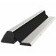 Finger protection NR-32 UniSafe 1925mm, roller fabric black; profiles - alumimium F1 (C-0)