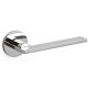 OPEN handle/rose set.BAC, polished chrome