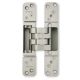 PIVOTA DX 80 3-D ZA slēptā eņģe, matēti niķelēta F2