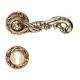 POESIA handle set with roses 113 PZ, french gold