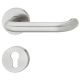 CORE 8100 FS fire safety door handle set with roses PZ, 9mm, stainless steel
