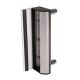 Adjustable keep for industrial gates, black RAL 9005