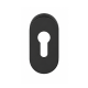 OGRO 6679 PZ oval key rose, black C35