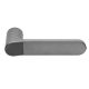 QUID ZINCRAL pair of handles without key roses, satin anthracite