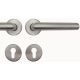 RIVA 108 FS fire safety door handle set with roses PZ, 9mm, class 4, stainless steel