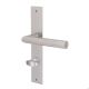RONNY II Square-LS handle set. WC, stainless steel
