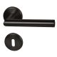 RONNY-R handle set with round roses BB, matt black