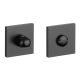 WC aizgrieznis 4x4/6/8mm, kantainas rozetes 53 x 53mm, biezums 7mm, melns. APRILE