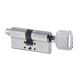 S22 modular cylinder with knob connector P35-35mm, 1+5 keys, satin nickel