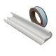 Weather seal Schlegel QL-3095, 8x10, white RAL9003 (packaging 250 m)