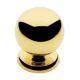 735 PT door knob, 60 mm, brass polished