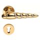 SHELL MESH handle/rose 023 set.PZ, gold plated