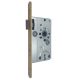 Mortise lock Si 22 BB 55/72-20, brass matt, RH