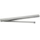 G195 guide rail, installed from outside, silver tone