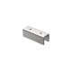 SM.010.QC Connector for square tubes 20x20 mm, stainless steel satin