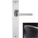 SPIRIT handle/backplate set, BAC, matt bronze
