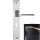 SPIRIT handle/backplate set, PZ, matt bronze