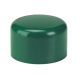 Apaļš staba uzgalis 51mm, zaļš RAL 6005