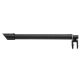 Adjustable stabilisation rod wall/glass 45°, 260-440 mm, matt black