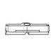 TI PVC Tapu pretplāksne PVC durvīm S56 A1900